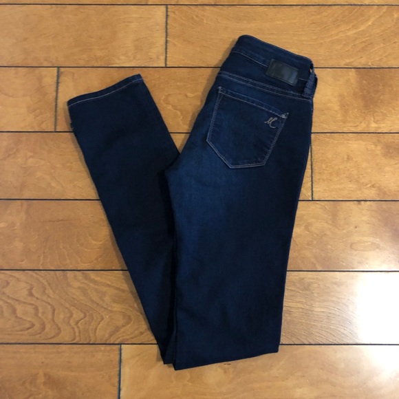 Mavi Straight Leg Dark Denim Jeans, Size 25 - Picture 8 of 8